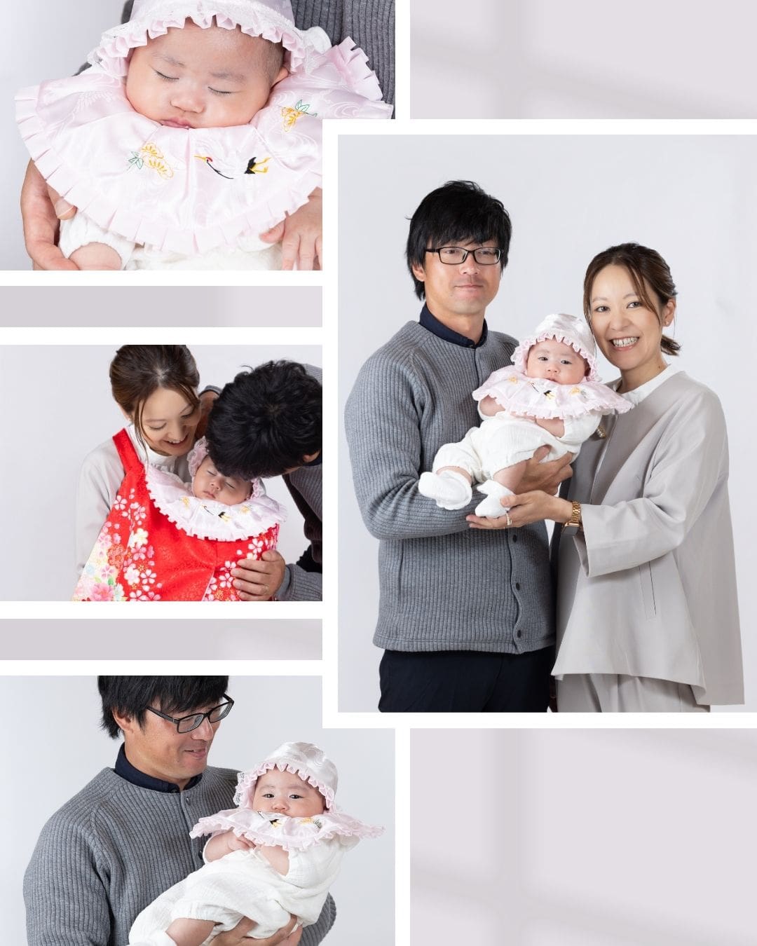 住吉大社　お宮参り　スタジオ写真