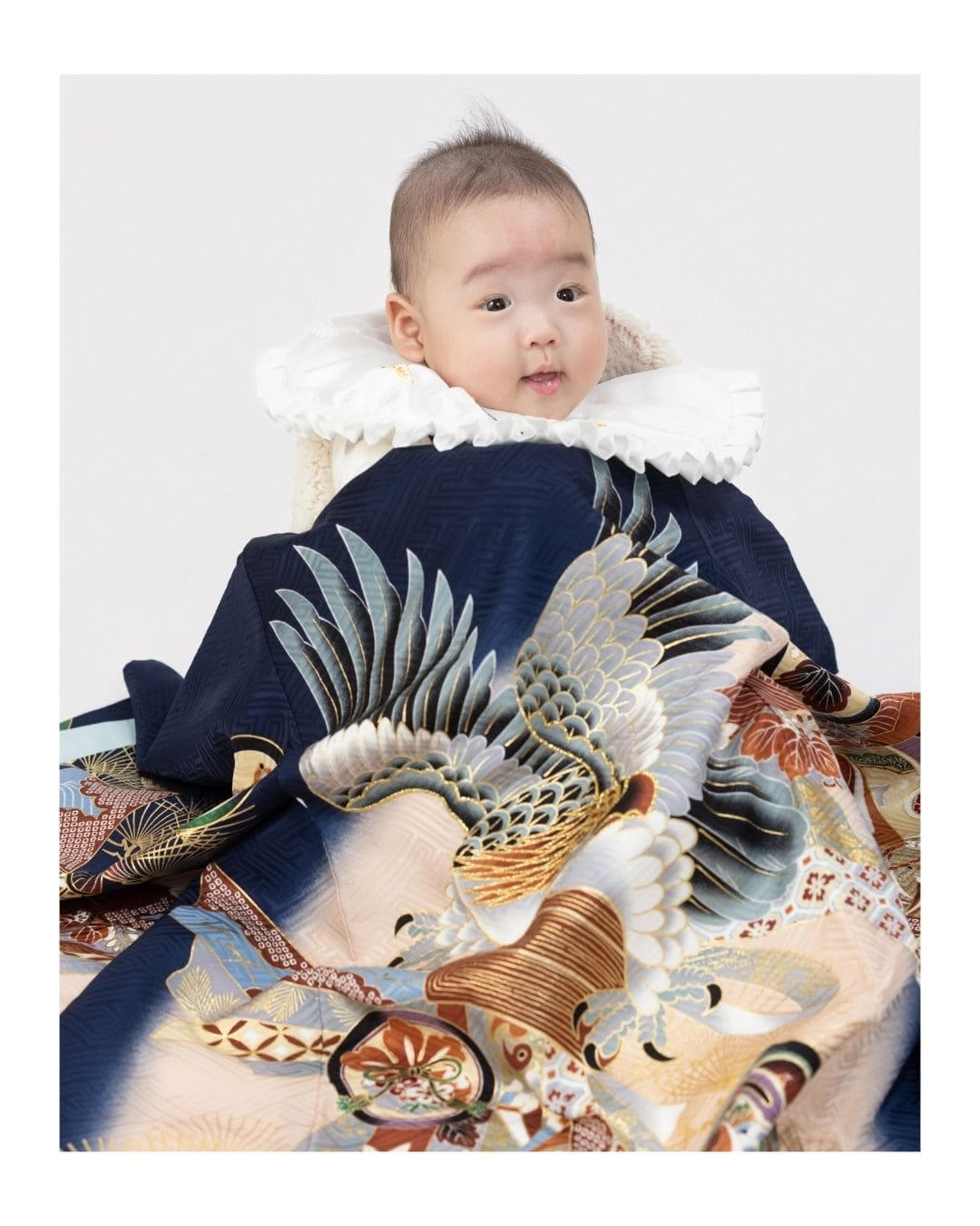住吉大社　お宮参り撮影　産着