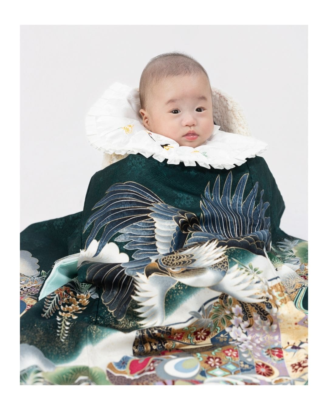 住吉大社　お宮参り撮影　産着