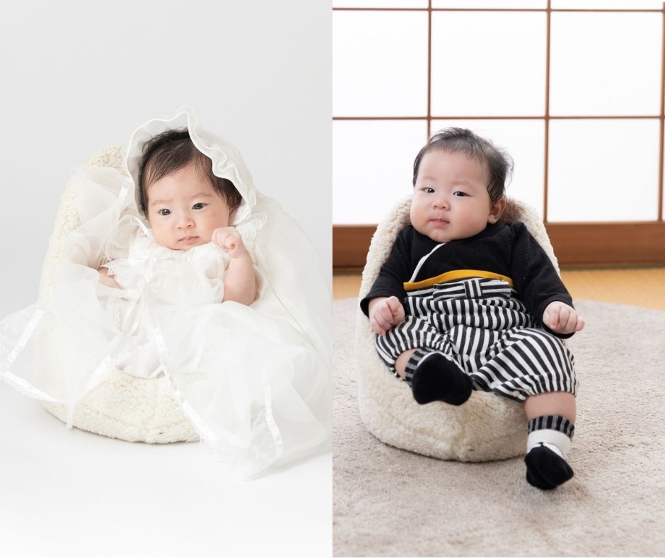 お宮参り　赤ちゃん　服装
