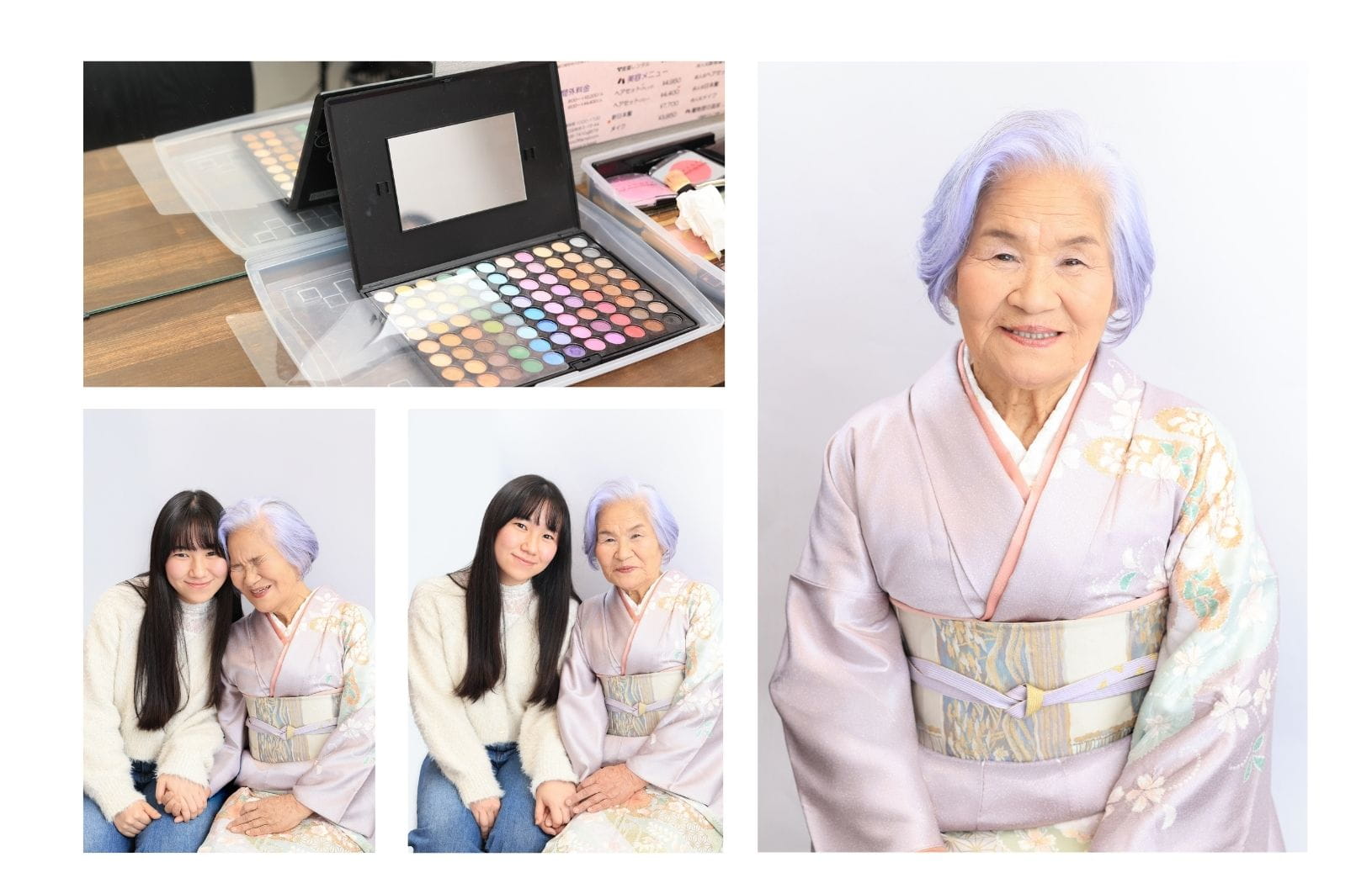 遺影フォト　シニア撮影　