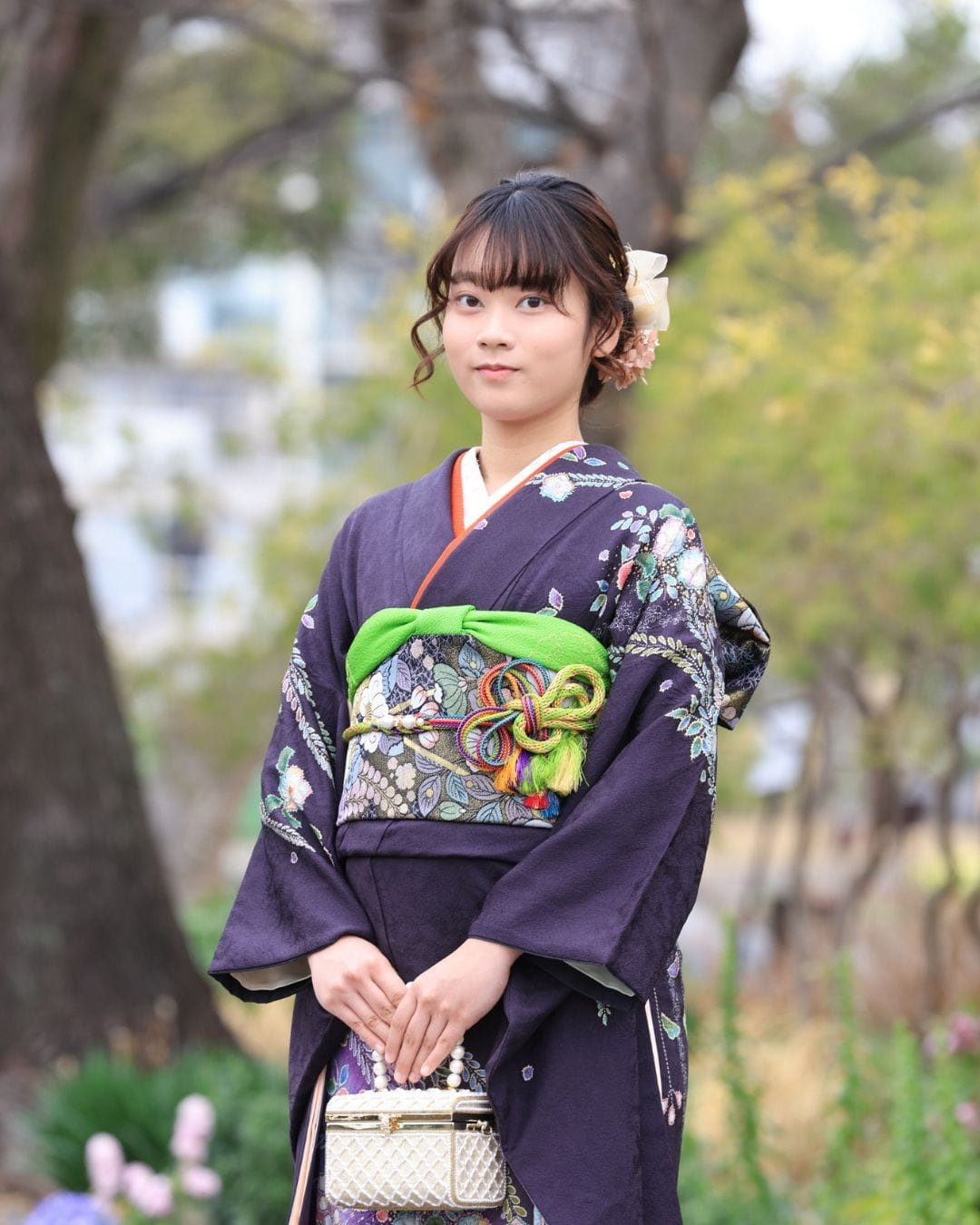 住吉公園　成人式撮影